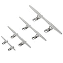 2PACKS 316 Stainless Steel Deck Dock Sleek Line Rope Cleat 5" for Boat/Yacht