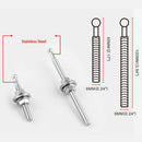 Easy Install Universal Push Button Quick Release Hood Pins Lock 100mm