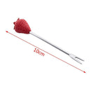 6pcs Chic Barrel Food Fruit Salad Forks Home Kitchen Bar Decoration Gadgets M1E8