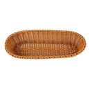 Braided Storage Basket Bread Basket Wicker Rattan Bread Basket, Fruit Servi J8W9