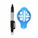 Golf Ball Liner Marker Tool Marker + Pen Golf Training Accessories Practice Tool