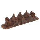 Chinese Brush Rack Brush Pen Holder Natural Wood