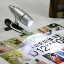 New Clip-on Table Lamp Reading Study Bed Laptop Desk Light LED Clamp G6C6