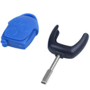 3 button cover shell key remote control body & keys for ford transit blue
