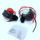 2XRed White Corner Side Marker LED Lights Outline Lamp Truck Trailer Van Bu