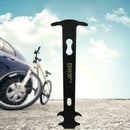 Portable Steel Bicycle Chain Wear Indicator Tester Chain Repair Tools K5L5
