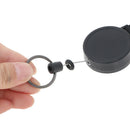Heavy Duty Retractable Key Chain & Badge Reel Holder Carabiner ClipJ Gw