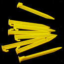 5Pcs Heavy Duty 14.7cm Camping Tent Pegs Plastic Durable Awning Stakes Pins
