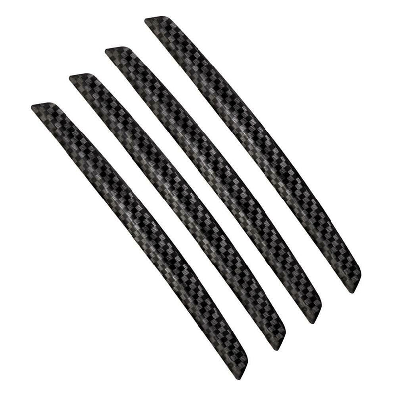 4pcs Car Door Edge Rearview Mirror Anti-collision Strips Stickers Universal