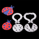 Vivid Ladybugs Cutting Dies Stencil DIY Scrapbooking Photo Album Decor Craft LJ