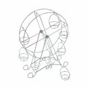 8-Cup Ferris Wheel Cupcake Stand - Round Rotating Stainless Steel by