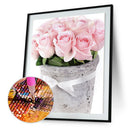 5D Flowers DIY Diamond Painting Craft Embroidery Cross Stitch Home Decorate