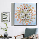 DIY Special Shaped Diamond Painting Sun Flower Wall Clock Crafts Embroidery