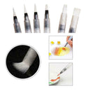 6pcs/Set Water Color Brush Refillable Pen Watercolor Supply Art Drawing R9M A1X8