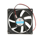 2Pieces 92mm Case Fan 12V DC PC CPU Computer Cooling Fan 2Wire 2Pin