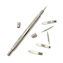 Metal Watch Band Strap Spring Bar Link Pin Remover Repair Remova Tool w/4 Tips Z