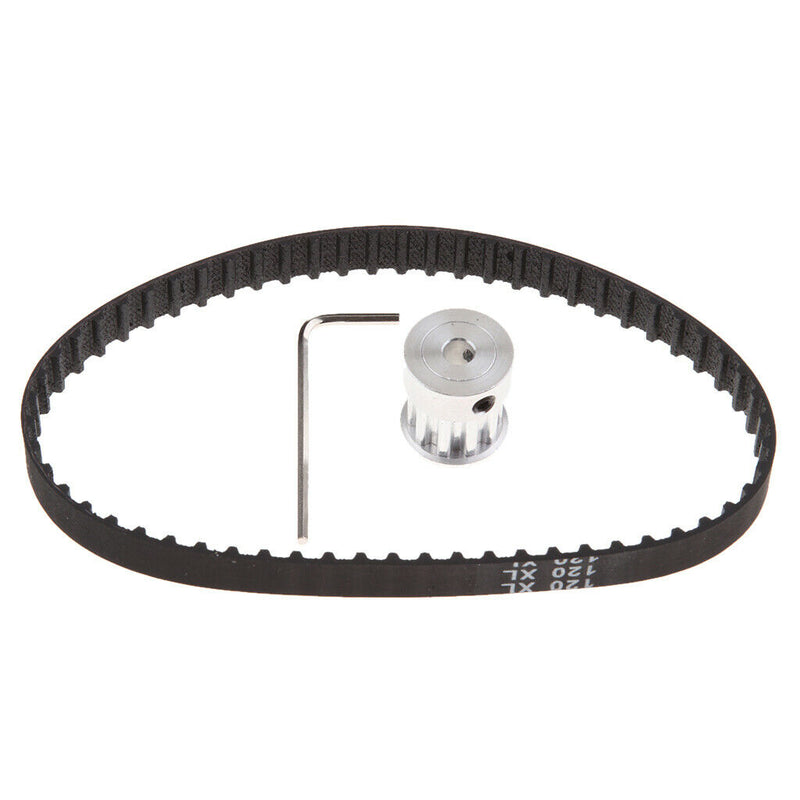 Lathe Drill Chuck Timing Pulley, Synchronous Wheel with 120XL Belt for Bench