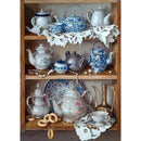 5D DIY Full Drill Diamond Painting Tea Set Cross Stitch Embroidery Mosaic