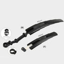 Adjustable Mountain Bike Splash Guard Road Bike Fenders Set Front and Rear,