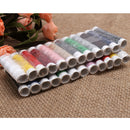 2 Sets 24 Spools Sewing Thread Polyester Crafts Hand Machine Reel Cords  KDP
