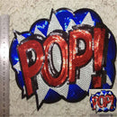 Embroidered iron on patches sequins sequins clothing DIY Motif Applique unG0`US