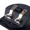 5X(Square Shape Double Binding Post Type Speaker Box Terminal Cup Black B4O9)