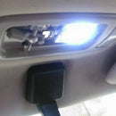 5 Packs White COB Led Panel Dome Light Interior Lamp 12V + T10 Festoon Adapters