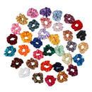 35 Pieces Women Hair Scrunchies Bobbles Ponytail Holder Hair Band Updo Tool