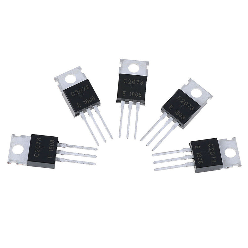 5Pcs RF/VHF/UHF transistor TO-220 2SC2078 C2078 Gw