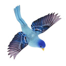 3 Pcs Artificial Foam Feather Birds DIY Crafts Ornament Home Garden Decor