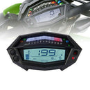 Motorcycle Tachometer Hour Meter Digital Speedometer Gear Indicator for Kaw