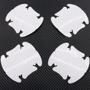 4x DIY Invisible Clear Car Door Handle Paint Scratch Protector Guard Film Sheet