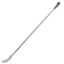12 Inches Stainless Steel Mixing Spoon, Spiral Pattern Bar Cocktail Shaker SG9J9