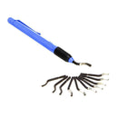 1pc NOGA  Burr Handle With 10 Blades BS1010 Deburring Tool