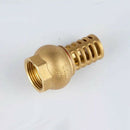 1 Inch Dn25 Internal Thread Brass Water Foot Valve Foot Pump Brass Internal