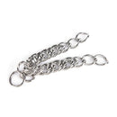 1pc stainless steel double link curb chain for horse bits pet  H2TEUS