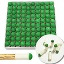 100PCS 9mm Table Pool Snooker Billiard Cue Stick Tips Slip-on Push-on Pract