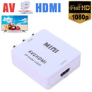 Mini RCA AV to HDMI Converter Adapter Composite AV2HDMI Converter