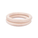 2x Wooden ring crossfit gymnastics rings shoulder strength training equipment OZ
