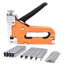 Heavy Duty 3 in 1 Steel Staple  Tacker & 600 Staples Nail Upholstery Stapler