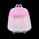 Plastic Bathroom Furniture Bathtub Bath Tub For 1/6  Sized Dolls3cT