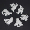 6pcs Halloween Ghost Cutting Dies Stencils Decorative Embossing Scrapbook