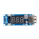 DC-DC 4.5-40V to 5V 2A Step-down LED Voltmeter USB Buck Voltage Converter M F4H3