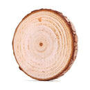 10pcs/set Christmas Xmas Tree Wood Log Slices Discs Cutout Circle Wedding Decor