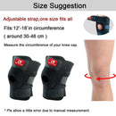 Knee Brace Open Patella Support Adjustable Elastic Sports Kneecap Protector Ew