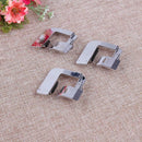 3pcs Domestic Hemming Cloth Strip Presser Foot Rolled Hem Foot for Sewing