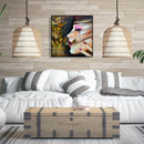 5D Full Round Drill Diamond Painting DIY Abstract Women Rhinestone Poster