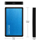 2.5 inch Hard Disk Mobile Case USB 3.0 to SATA HDD SSD Enclosure (Blue)
