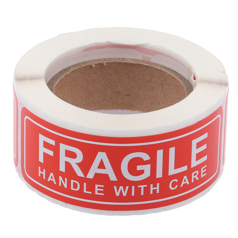 150Pcs/Roll Fragile Label Stickers Handle with Care Thank You Warning Si Hn