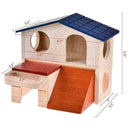 House Bed Cage Nest For Small Animal Pet Hamster Hedgehog Pig Castle! Guine N9Q9